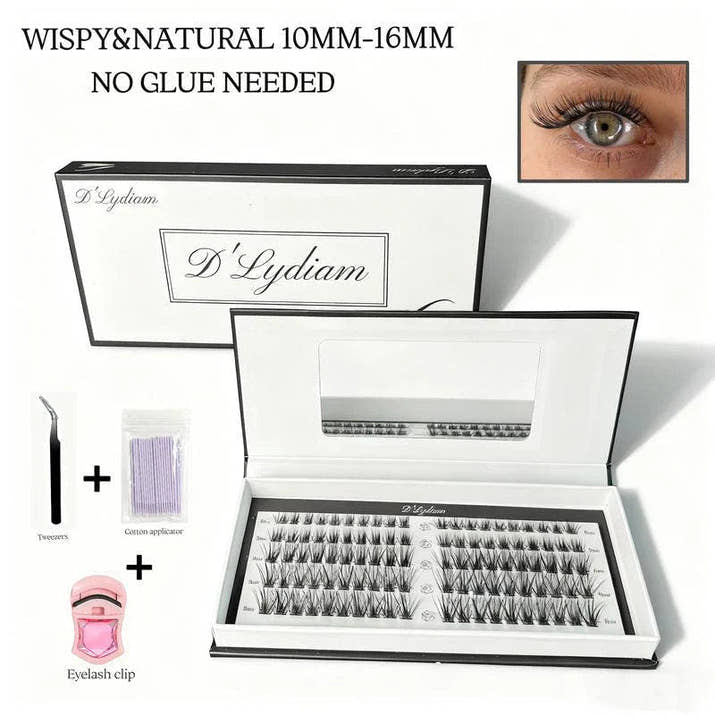 Glue-Free DIY Eyelash Set™