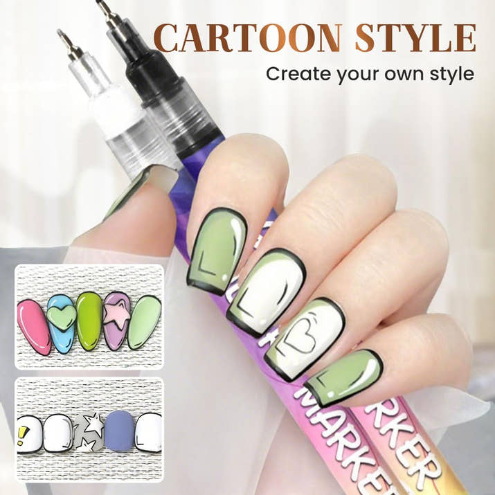 Acrylic Nail 3D Art Pen Set™