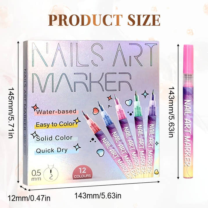 Acrylic Nail 3D Art Pen Set™