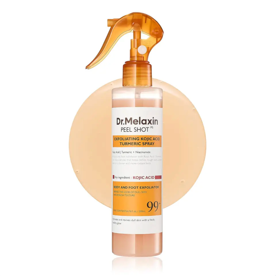 Dr.Melaxin Peel Shot Glow Set - Turmeric Spray & Rice Ampoule Duo™