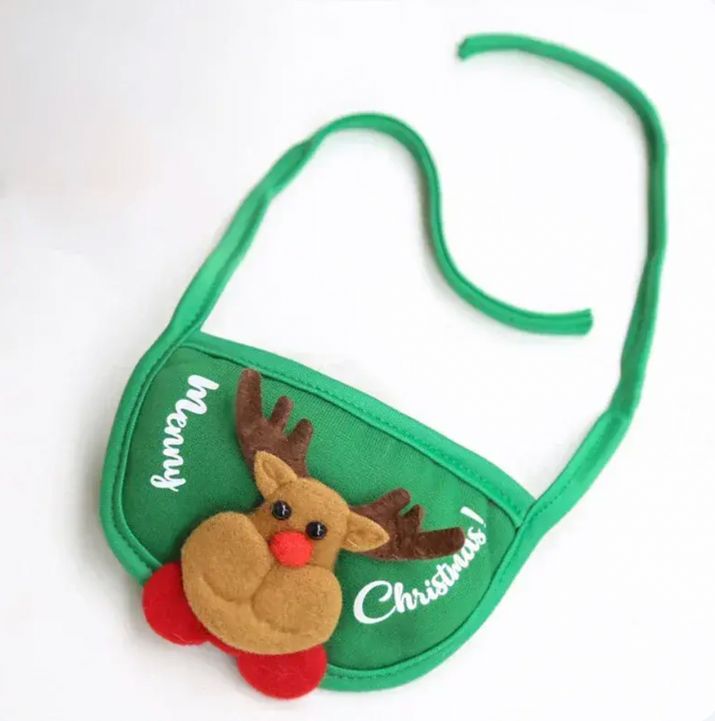 Christmas Pet Outfit Hat & Bib™