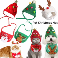 Christmas Pet Outfit Hat & Bib™