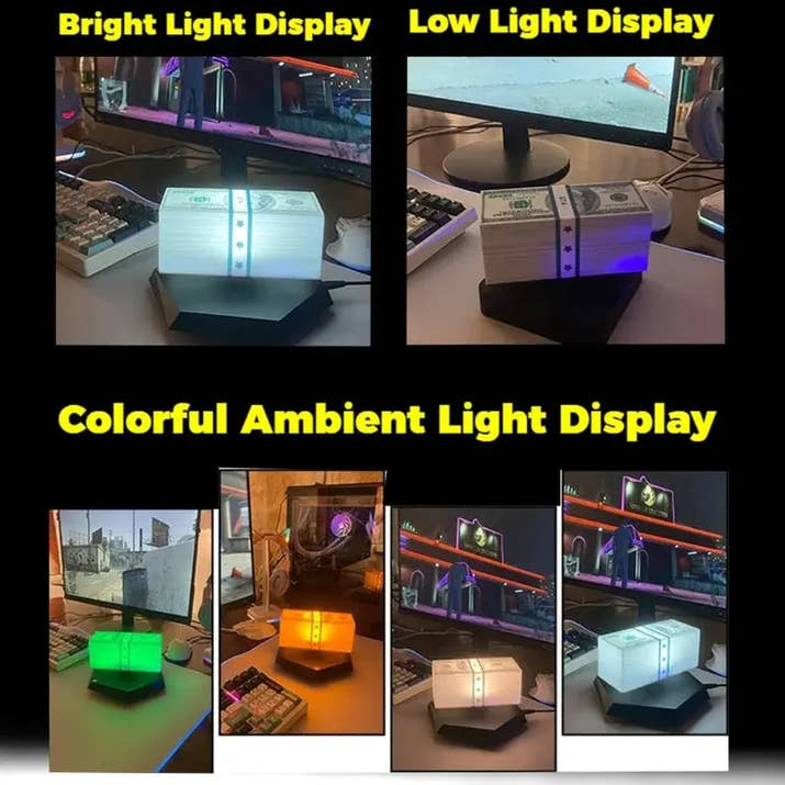 Floating Money Lamp